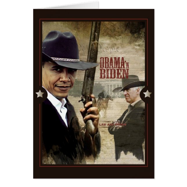 Nuevo sheriff en tarjeta de la ciudad (Frente)