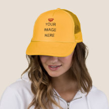 ¡NUEVO! Sombrero de camión - Amarillo - Personaliz