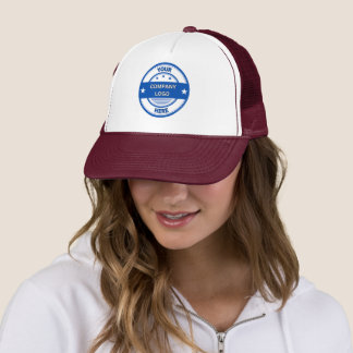 ¡NUEVO! Sombrero de camión - Blanco y marrón - Per