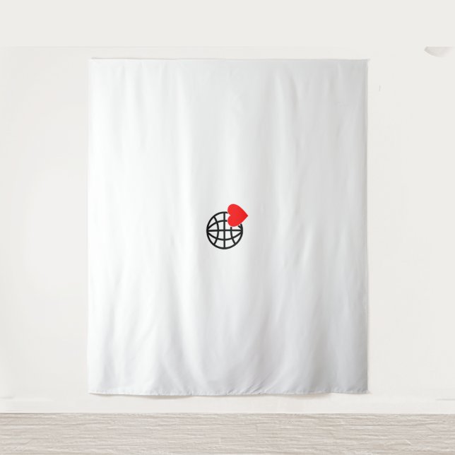 Nuevo Tapiz de logotipo de texto personalizado (Anverso)