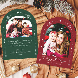 ¡NUEVO! Tarjeta fotográfica de arca de Navidades d