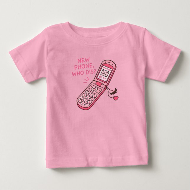Nuevo teléfono, ¿quién muere? Camiseta de teléfono (Anverso)