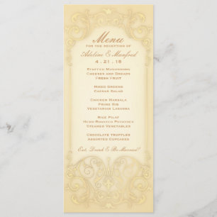 Nuevo Victoriano: Menú Boda de Atracciones de Oro