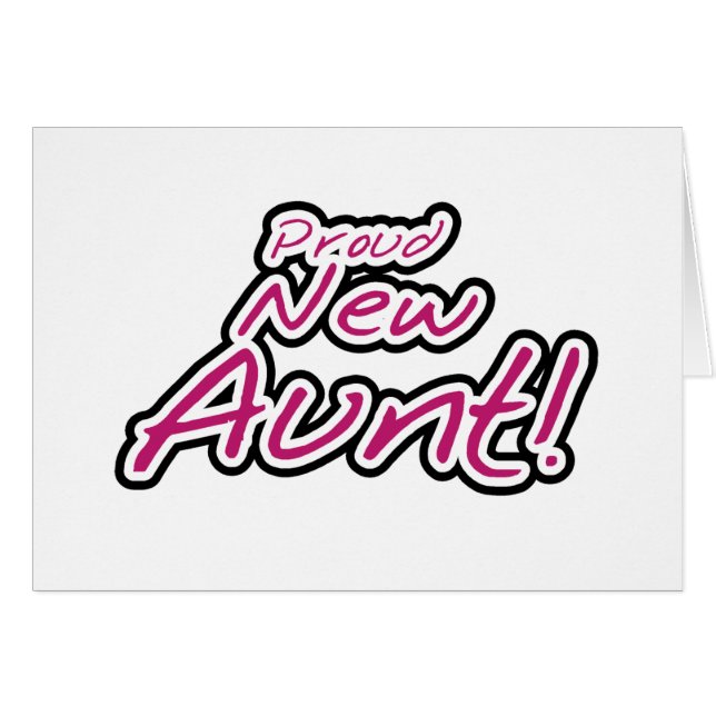 Nuevos camisetas y regalos orgullosos de la tía (Anverso (Horizontal))