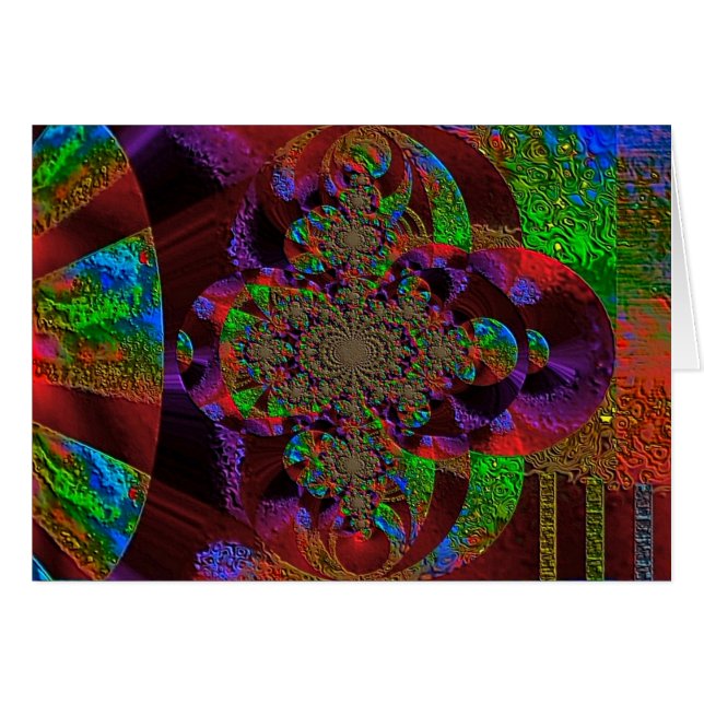 "Nuevos comienzos" Tarjeta en blanco de 5" x 7" co (Anverso (Horizontal))