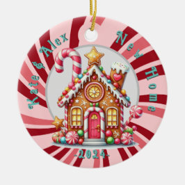 Nuevos Navidades de casa citan el Ornamento azul d