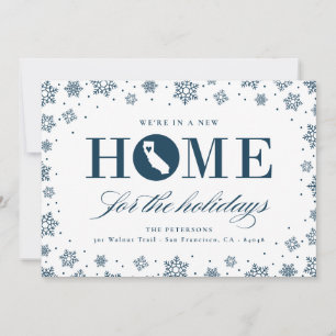 Nuevos Navidades de casa Invitación móvil de Calif