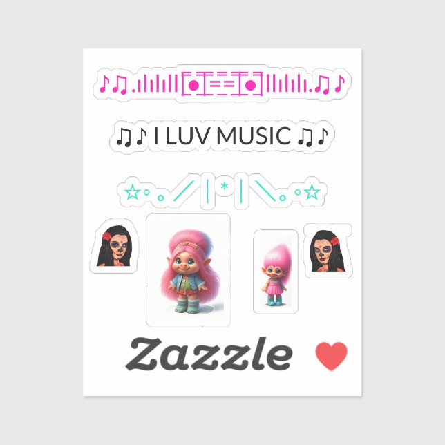 Nuevos Pegatinas de iPhone de moda en Guay para la (Hoja)