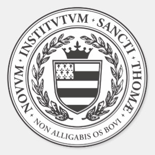 Nuevos pegatinas del instituto de Santo Tomás