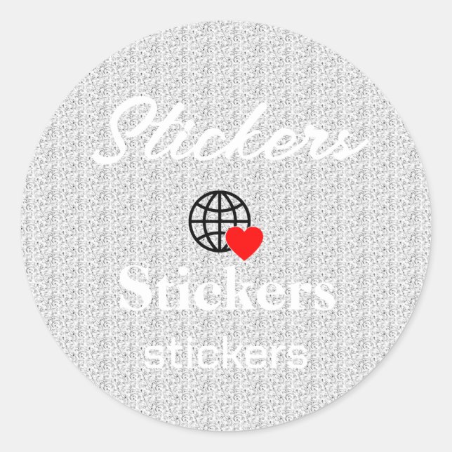 Nuevos Pegatinas personalizados de logotipos de te (Anverso)