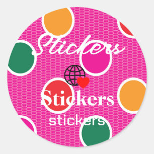Nuevos Pegatinas personalizados de logotipos de te