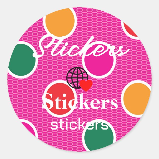 Nuevos Pegatinas personalizados de logotipos de te (Anverso)