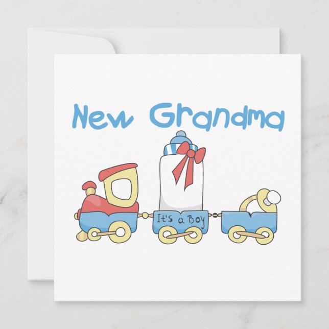 Nuevos regalos de tren de las abuelas (Anverso)