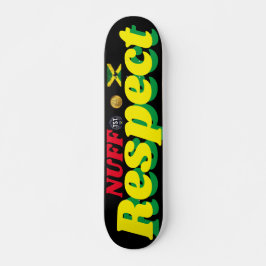 NUFF RESPETO 7 Tablero para skateboard de 3/4"