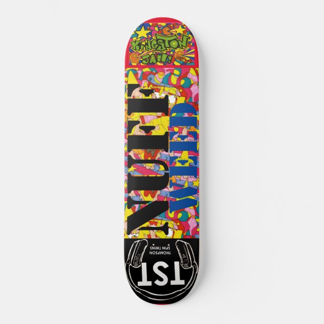 NUFF  WEED Patineta (Anverso)