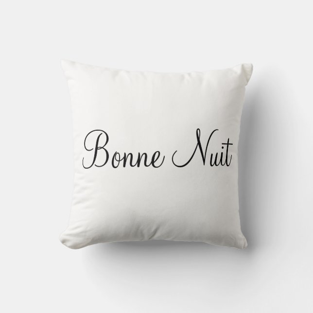 nuit del bonne de la almohada de las buenas noches (Anverso)