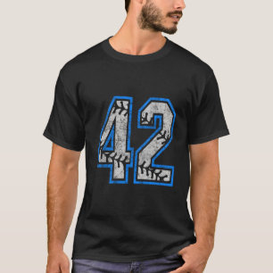 Núm. 42 Caras de béisbol de Jersey #42 Shi con pro