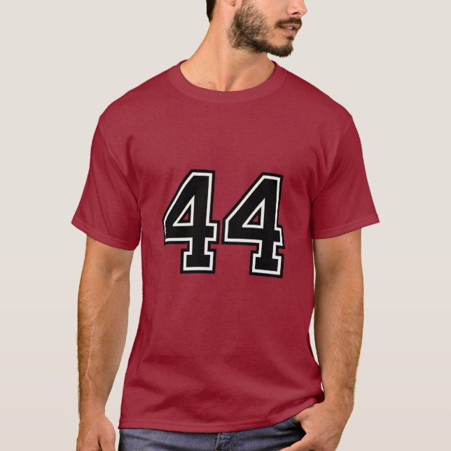 Number 44 Varsity Sports Jersey | 44th Birthday (Anverso)