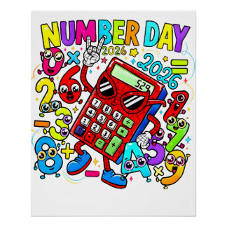 Number Day 2026 Maths Poster for Kids UK Classroom