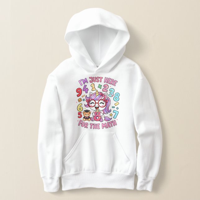 Number Day Funny Maths Hoodie for Kids and Teacher (Distribución )