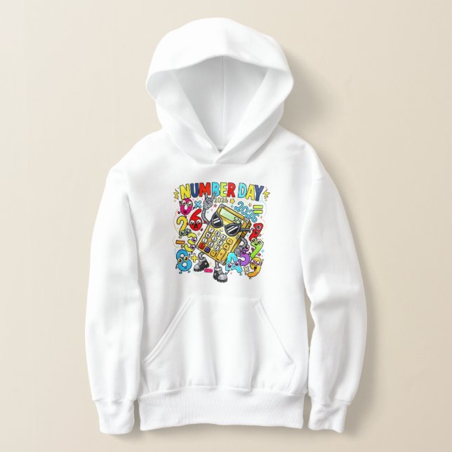 Number Day Maths Hoodie for Kids | Primary School  (Distribución )