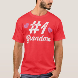 Número 1 Abuela T Top Cute Gige Tee Por Ella