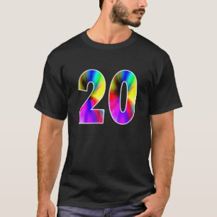 Número 20 de la camiseta de eventos del equipo dep