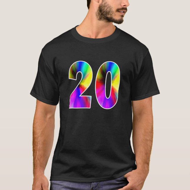 Número 20 de la camiseta de eventos del equipo dep (Anverso)