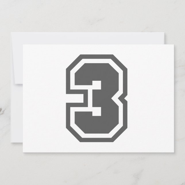 Número 3 (Anverso)