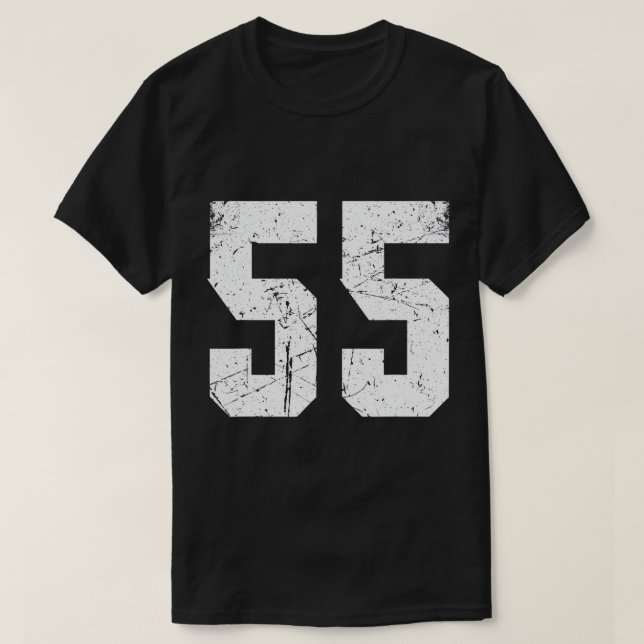 Número #55 Deporte Jersey Edad de nacimiento Afort (Diseño del anverso)