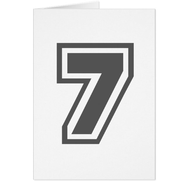Número 7 (Frente)