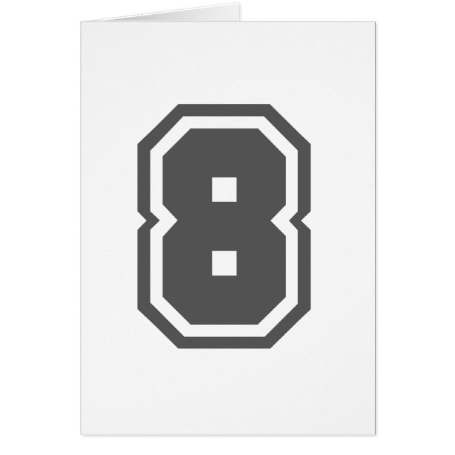 Número 8 (Frente)