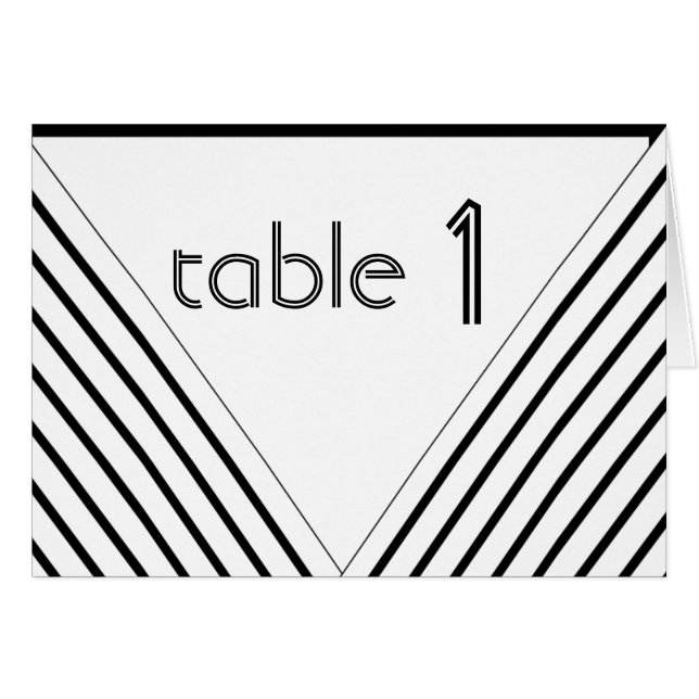 Número blanco y negro de la tabla de la raya del (Anverso (Horizontal))