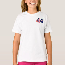 Número cuarenta y cuatro camisetas de Jersey para 