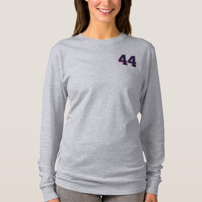 Número cuarenta y cuatro Jersey Deportivo 44 (Anverso)