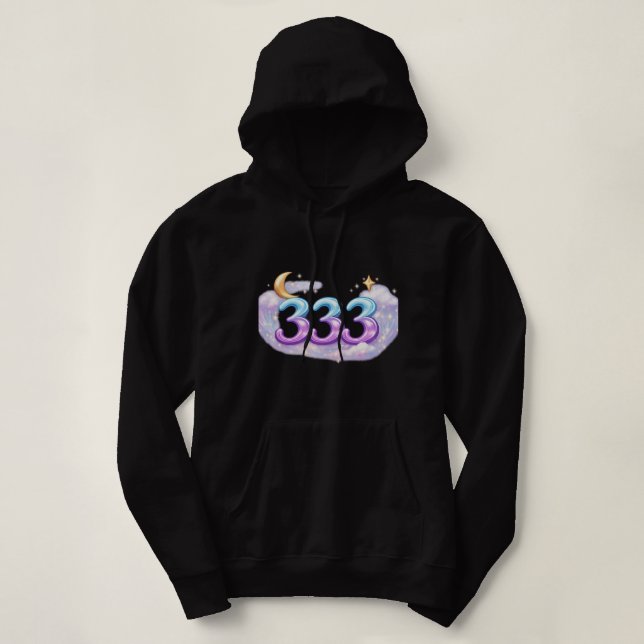 Número de Ángel 333 Sudadera Espiritual – Manifest (Diseño del anverso)