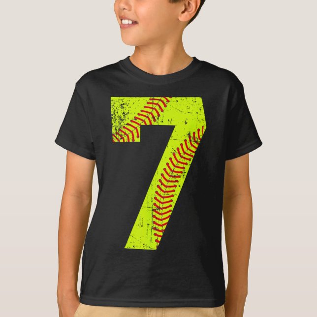 Número de camiseta Vintage Softll 7  (Anverso)
