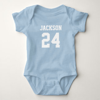 Número de Jersey de Baby Team y Monograma