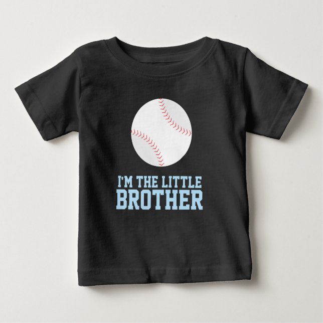 Número de Jersey de béisbol "I m the Little Brothe (Anverso)