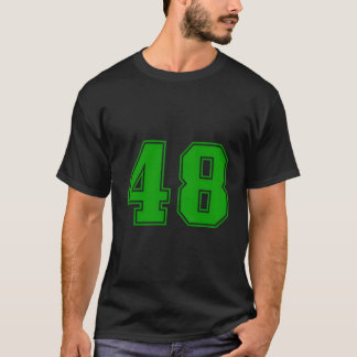 Número de Jersey de Fanático de Deportes Verdes nú