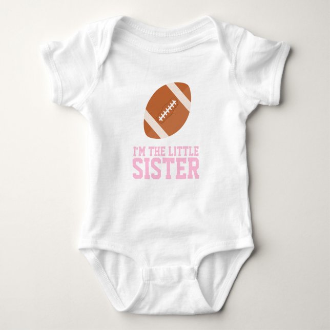 Número de Jersey de Fútbol "Soy la hermanita" (Anverso)
