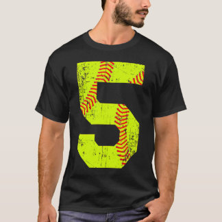 Número de Jersey de Sofball 5