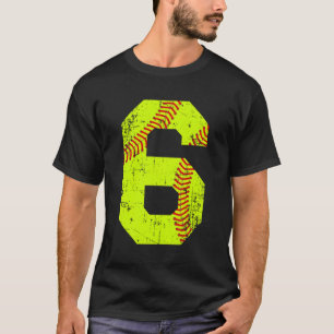 Número de Jersey de Sofball 6