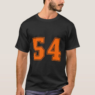 Número de Lucky de la camiseta deportiva número 54
