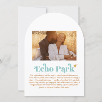 Número de mesa de Echo Park