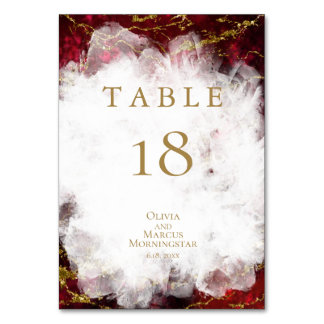 NÚMERO DE MESA | Deslumbrante Geoda de Cristal Rub