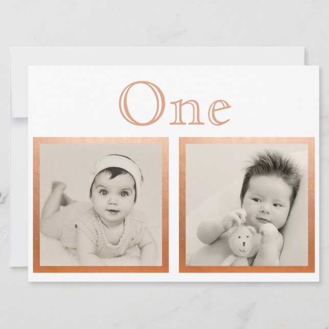 Número de Mesa Personalizado Rosa Novia Novio Edad (Anverso)