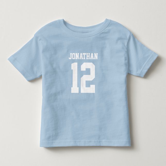 Número de nombre personalizado Boys Sport Jersey S (Anverso)