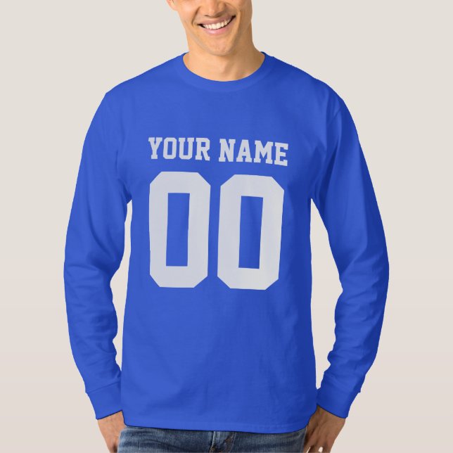 Número de nombre personalizado camiseta de fútbol  (Anverso)