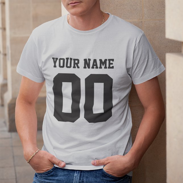 Número de nombre personalizado camiseta de fútbol  (Subido por el creador)